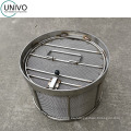 Canasta redonda de malla de alambre de acero de acero inoxidable recomendada con canasta soldada personalizada We142101
